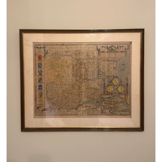 Map of the English County of Essex by John Speed for Henry Overton, 18th Century For Sale - Image 10 of 10