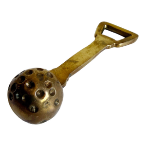 Vintage Brass Golf Ball Bottle Opener