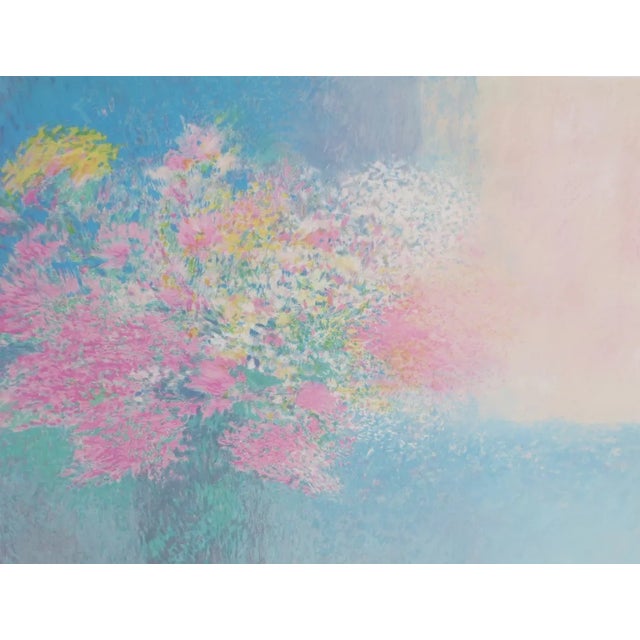 Claude Manoukian, Italian Bouquet, Lithograph For Sale - Image 4 of 4