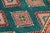 1980s 1980s Rustic Bokhara Green/Pink Hand Knotted Wool Rug For Sale - Image 5 of 9