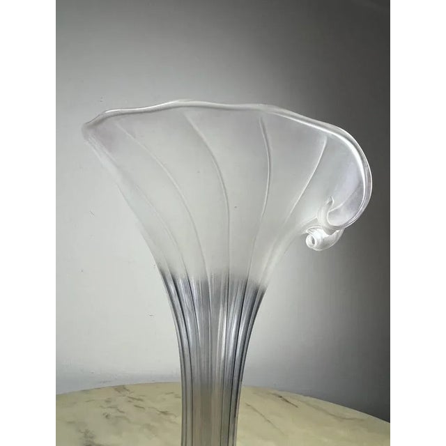 Murano Glass & Silver Vase, Italy, 1960s For Sale - Image 10 of 12
