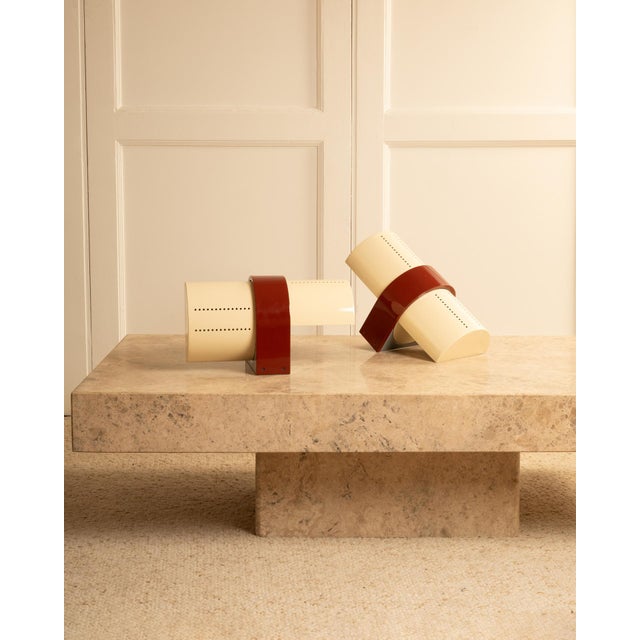 Italian Wall Lights, 1980s, Set of 2 For Sale - Image 3 of 6