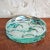 Aqua Mid-Century Beveled Glass Bowl from Fontana Arte, 1960s For Sale - Image 8 of 11