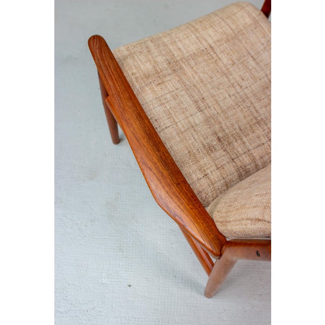 Vintage Danish Teak Easy Chair by Svend Aage Eriksen for Glostrup, 1960s For Sale - Image 18 of 18