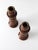 Wood Vintage Modular Wood Candlestick Holders Pair For Sale - Image 7 of 18
