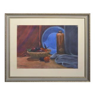 Fruit Basket with Plate For Sale