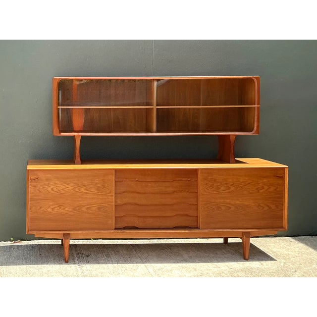 Vintage Drylund Danish Teak Hutch and Sideboard For Sale - Image 9 of 12