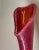 45” Tall Mid Century Modern Italy Aventurine Glass Floor Vase Red With Silver Flecks For Sale In Phoenix - Image 6 of 12