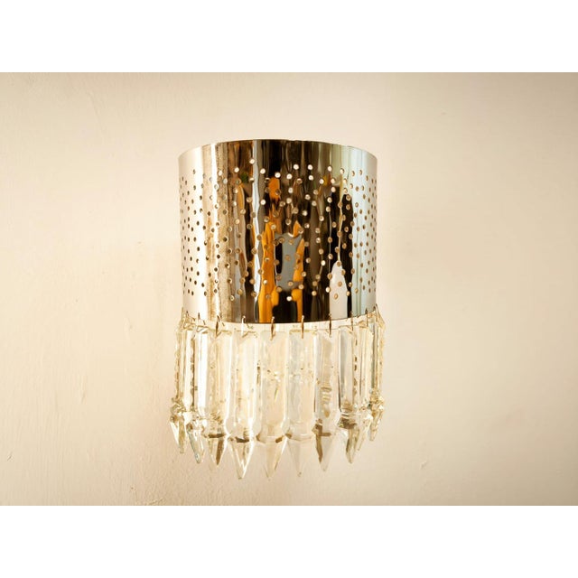 Wall Light with Crystals For Sale - Image 9 of 16