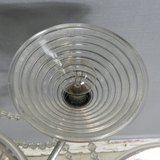 Art Deco Hanging Lamp by G. Leleu, 1930s For Sale - Image 10 of 18