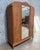 1930s Large Art Deco Wardrobe in Speckled Maple, 1930s For Sale - Image 5 of 17