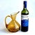 1960s Vintage Hand-Blown Rainbow Glass Pitcher For Sale - Image 5 of 10
