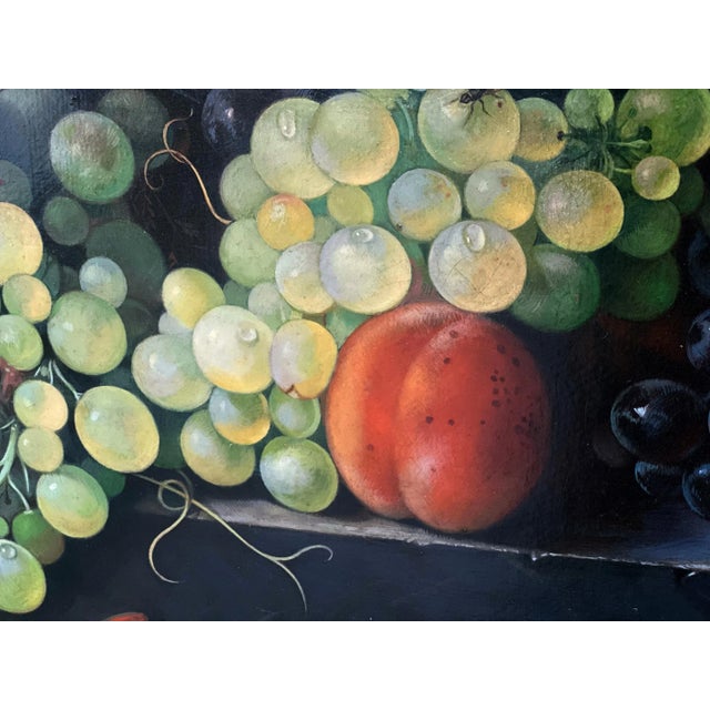 Angelo Granati, Flowers, Oil on Canvas, 2005 For Sale - Image 7 of 9