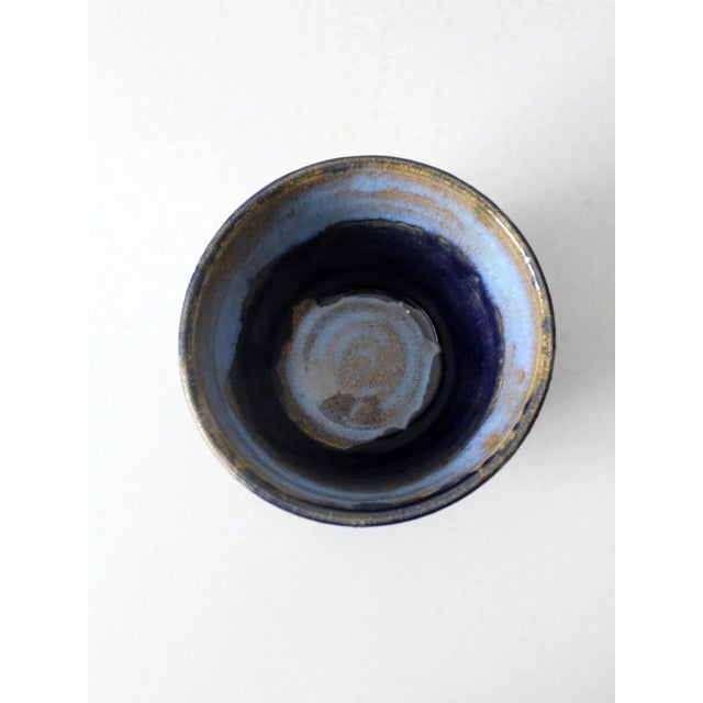 Ceramic Vintage Studio Pottery Bowl For Sale - Image 7 of 9