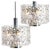 Modern Ceiling Lights from Kinkeldey, 1970s, Set of 2 For Sale