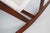 1960s Danish Modern Rocking Chair by Poul Volther for Frem Rojle on a Sculpted Afromosia frame w/ new Knit Upholstery, Denmark For Sale - Image 5 of 6