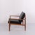 Armchair in Teak and Black Leather by Grete Jalk for France & Søn, 1960s For Sale - Image 3 of 12