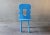 Blue Blue Peak Of A Century Chair by Markus Friedrich Staab For Sale - Image 8 of 10