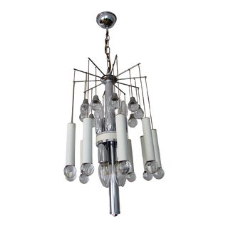 Small Italian Chandelier, 1970s For Sale