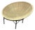 1960s Vintage Umanoff Mango Style Wicker Papasan Chair For Sale