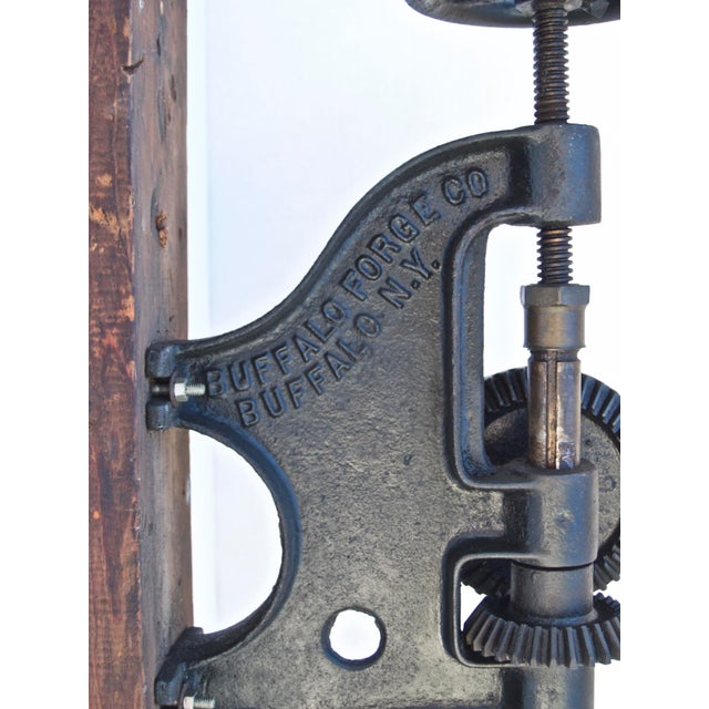 Antique Buffalo Forge No 149 Blacksmith Post Barn Drill Press