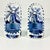 Rustic European 1950s Vintage Holland Delft Boho Chic Handpainted Candleholder Wall Sconces - A Pair. For Sale - Image 3 of 15