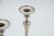 Silver Candlesticks with Turned Stems, Set of 2 For Sale - Image 3 of 4