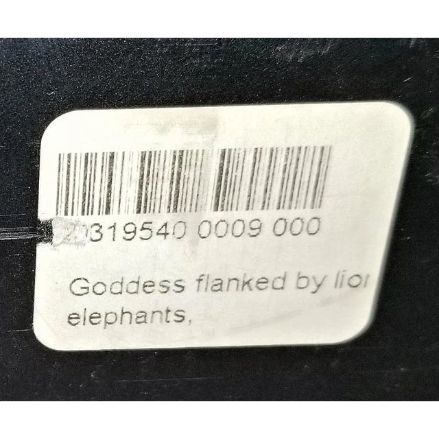 PRESENTING a STUNNING piece of Indian Antiquity from the 11th Century, namely, a 11C Ambika Buff Sandstone Western India...