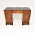Wood Burr Walnut and Leather Top Pedestal Desk, 1930s For Sale - Image 7 of 12