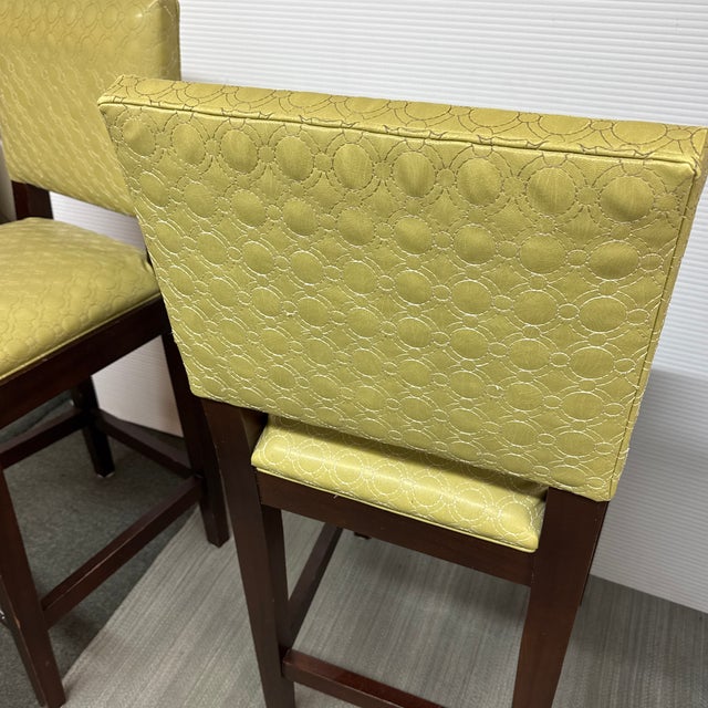 Kravet for Hickory Chair Oakland Bar Stools, Pair For Sale - Image 11 of 12