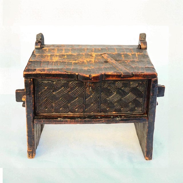 Black Early 19th Century Costume Ches Kofa, Afghanistan For Sale - Image 8 of 18