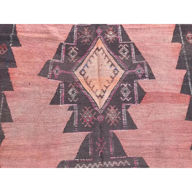 Vintage Long Kurdish Kilim For Sale - Image 4 of 16
