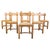 Vintage Brutalist Chairs in Oak and Wicker, 1960s, Set of 6 For Sale - Image 14 of 14