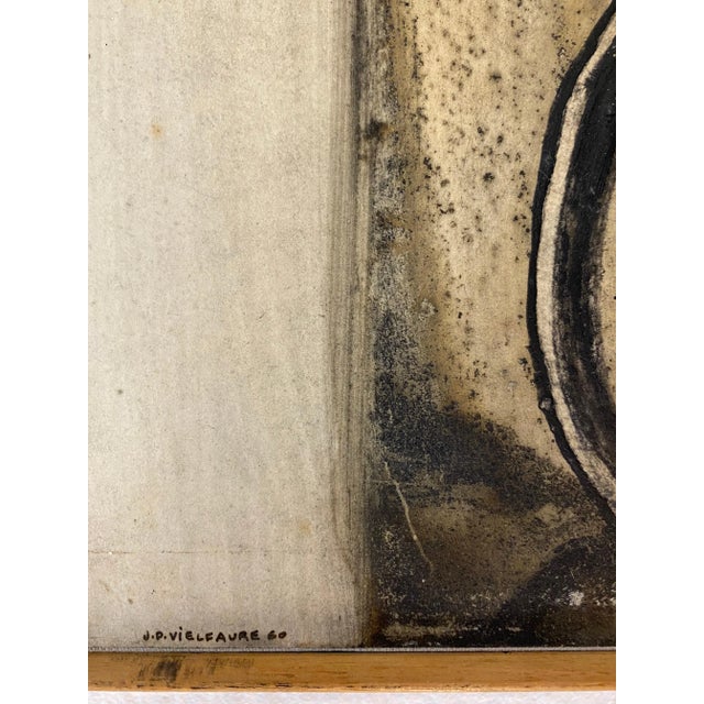 1960s Jean-Pierre Vielfaure, Mont à mufle rageur, Oil Painting For Sale - Image 5 of 6