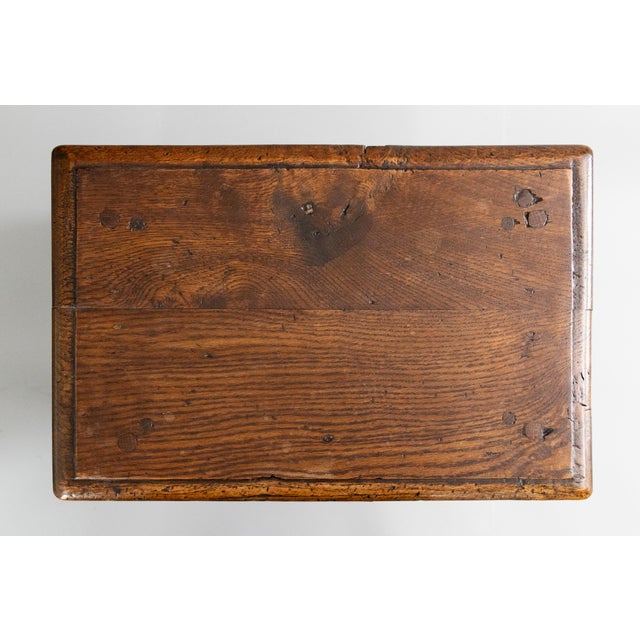 Wood Antique 19th Century English Oak Joint Stool For Sale - Image 7 of 10