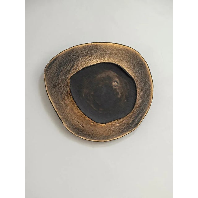 Ash #11 wall light by margaux leycuras one of a kind, signed and numbered dimensions: ø44 x h48 cm. Material: ceramic,...