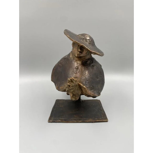 Modern Joseph Michael Neustifter, Prelat Bust, 1973, Bronze For Sale - Image 3 of 11