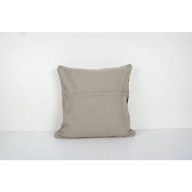 Turkish Kilim Pillow Cover For Sale - Image 4 of 4