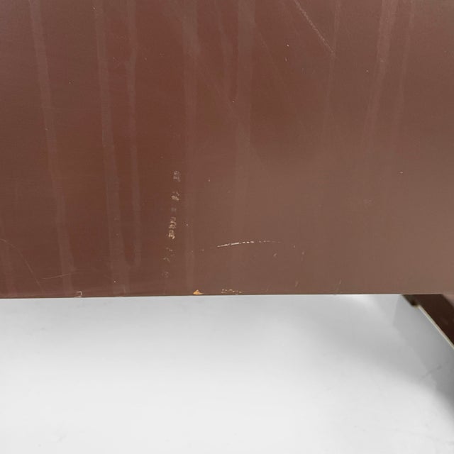 Italian Brown Metal Synthesis 45 Sideboard attributed to Ettore Sottsass for Olivetti, 1970s For Sale - Image 12 of 18