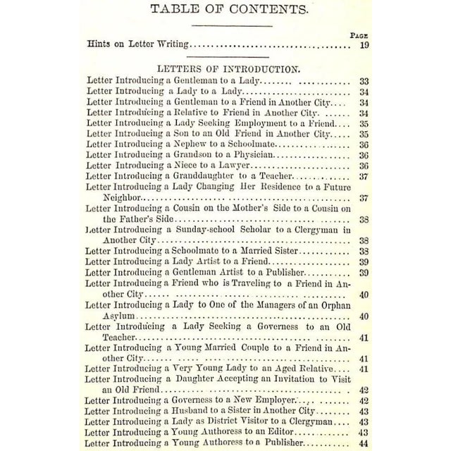 Traditional "Dick's Letter- Writer for Ladies" 1884 Dick, William B. For Sale - Image 3 of 7