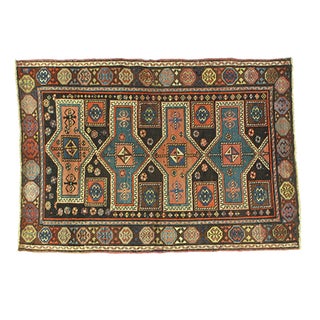 Antique Persian Rug - 4' X 6' For Sale