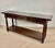 Large Spanish Walnut Rustic Console With Three Drawers and Lower Shelf, 1930s For Sale - Image 9 of 15