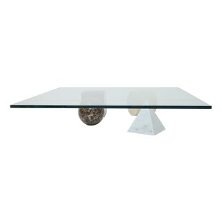 Low Metafora Table attributed to Massimo and Lella Vignelli, 1979 For Sale