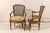 18th Century Italian Wooden Armchairs- A Pair For Sale - Image 9 of 11