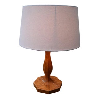 Root Wood Table Lamp, 1970s For Sale