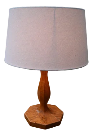 Root Wood Table Lamp, 1970s