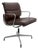 EA217 Soft Pad Desk Chair in Leather by Charles & Ray Eames for ICF, 1970s For Sale