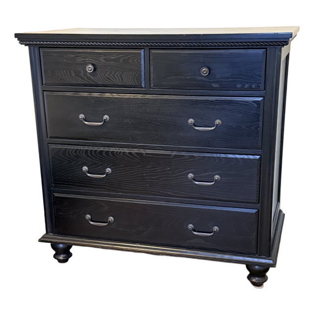 Restoration Hardware Blaine 5 Drawer Cedar Lined Dresser For Sale