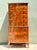 Wood Vintage Queen Anne Style Wood Tallboy Dresser For Sale - Image 7 of 12