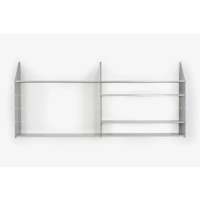 Mid-Century Modern 1970s Attributed to Enzo Mari Dima Modular Wall Shelving System For Sale - Image 3 of 10